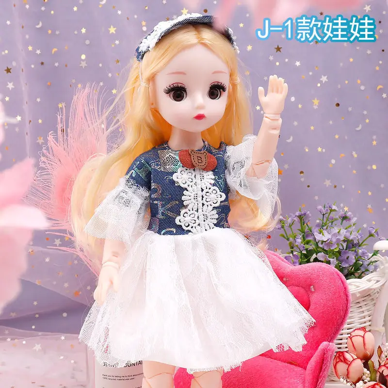 Шарнирная кукла 30 см, подвижное шарнирное платье принцессы, модное платье, аксессуары, игрушка для девочек, кукла, подарок, одежда «сделай са... 
Шарнирная кукла 30 см, подвижное шарнирное платье принцессы, модное платье, аксессуары, игрушка для девочек, кукла, подарок, одежда «сделай са...
