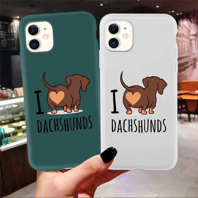 Funny Dachshunds Phone Case For iPhone 12 11 Pro Max X XS XR SE 7 8 6 6S 5 5S SE2020 Plus 12 Mini Cute Cartoon Animal Soft Cover
Funny Dachshunds Phone Case For iPhone 12 11 Pro Max X XS XR SE 7 8 6 6S 5 5S SE2020 Plus 12 Mini Cute Cartoon Animal Soft Cover