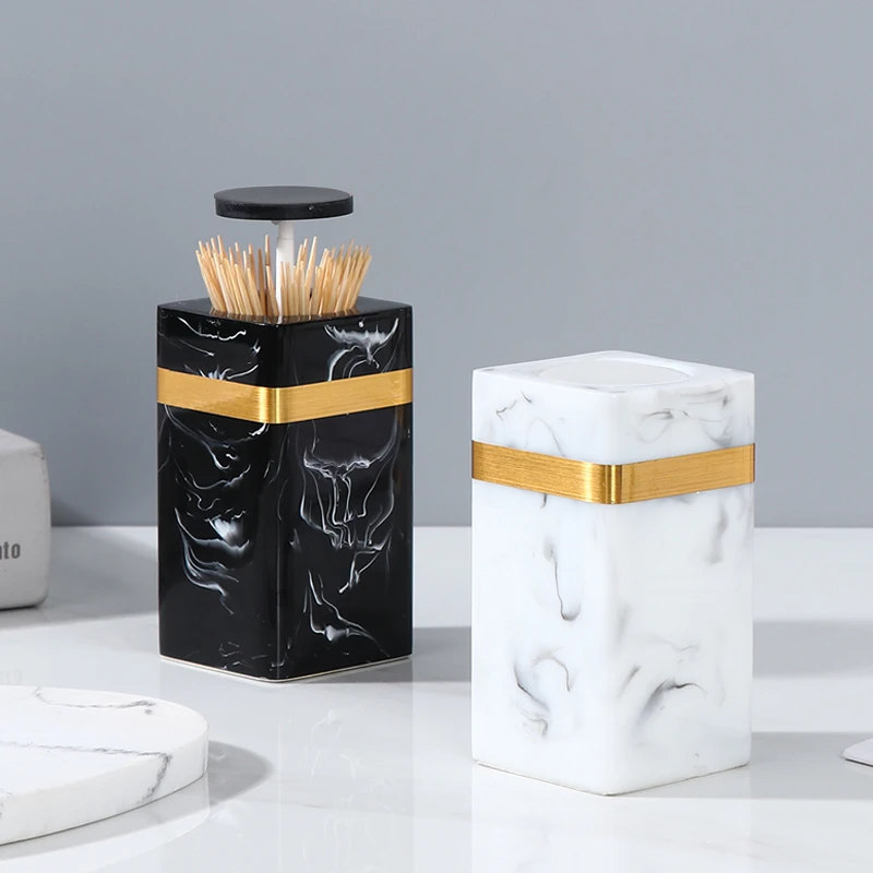 Toothpick Box Press Type Household Nordic Simple Luxury Toothpick Jar Creative Fashion Toothpick Jar Hotel Restaurant
Toothpick Box Press Type Household Nordic Simple Luxury Toothpick Jar Creative Fashion Toothpick Jar Hotel Restaurant
