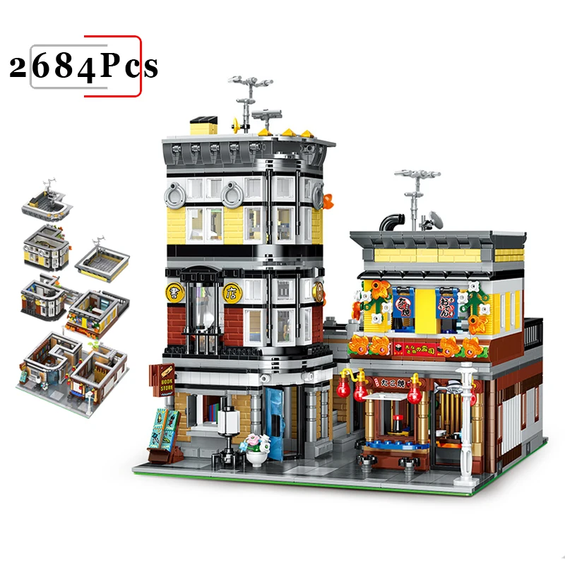 City Sushi Bar Building Mini Model Sets Building Blocks Toys Gifts Kits Children Kids High-tech Bricks Structure Store Japan
City Sushi Bar Building Mini Model Sets Building Blocks Toys Gifts Kits Children Kids High-tech Bricks Structure Store Japan