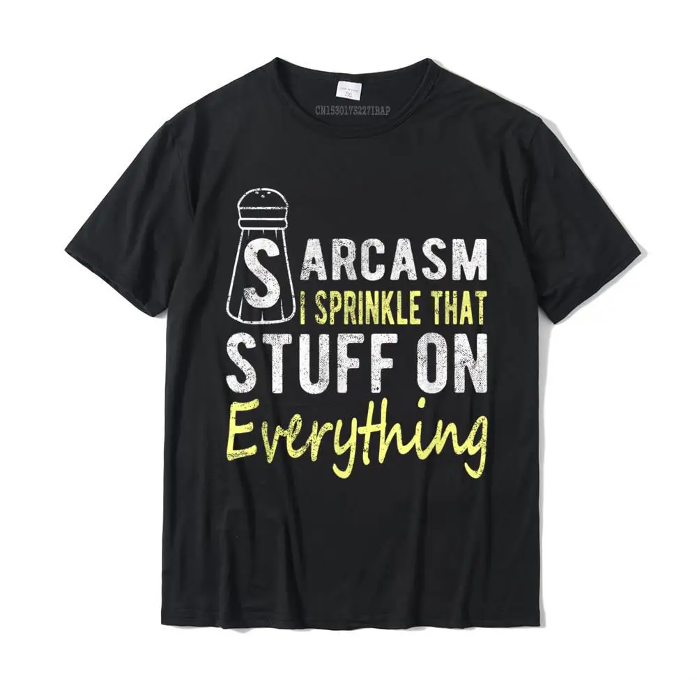Sarcasm я сбрызгиваю эту вещь на все забавные высказывания футболки хлопковые для