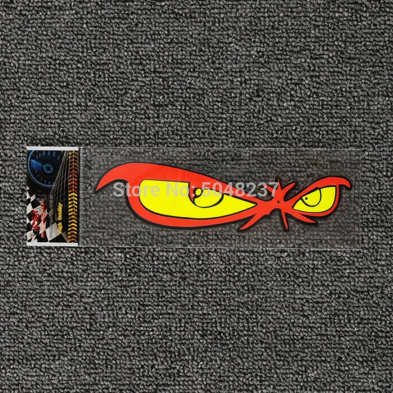 FASP PVC fluorescent sticker red yellow eye Decal for motorcycle car Suitcase Refrigerator etc.
FASP PVC fluorescent sticker red yellow eye Decal for motorcycle car Suitcase Refrigerator etc.