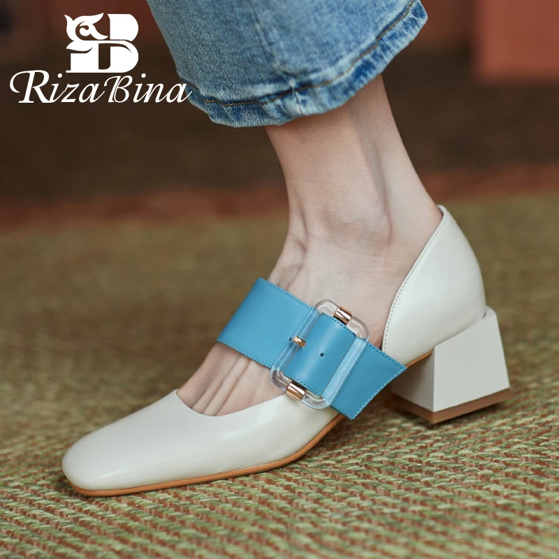 RIZABINA/модные женские туфли-лодочки с квадратным носком и пряжкой на ремешке; Разноцветные туфли на толстом каблуке; Милая женская обувь; Вече...
RIZABINA/модные женские туфли-лодочки с квадратным носком и пряжкой на ремешке; Разноцветные туфли на толстом каблуке; Милая женская обувь; Вече...
