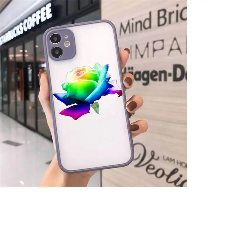 Phone Case For iPhone 12 11 Mini Pro XR XS Max 7 8 Plus X Beautiful colorful roses Matte transparent Gray Cover
Phone Case For iPhone 12 11 Mini Pro XR XS Max 7 8 Plus X Beautiful colorful roses Matte transparent Gray Cover