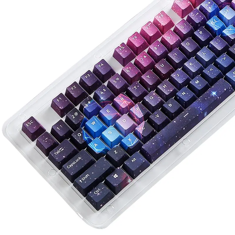 104 Keys OEM PBT Keycaps Full Set Mechanical Keyboard Keycaps PBT Dye-Sublimation Cherry Blossom Keycaps
104 Keys OEM PBT Keycaps Full Set Mechanical Keyboard Keycaps PBT Dye-Sublimation Cherry Blossom Keycaps