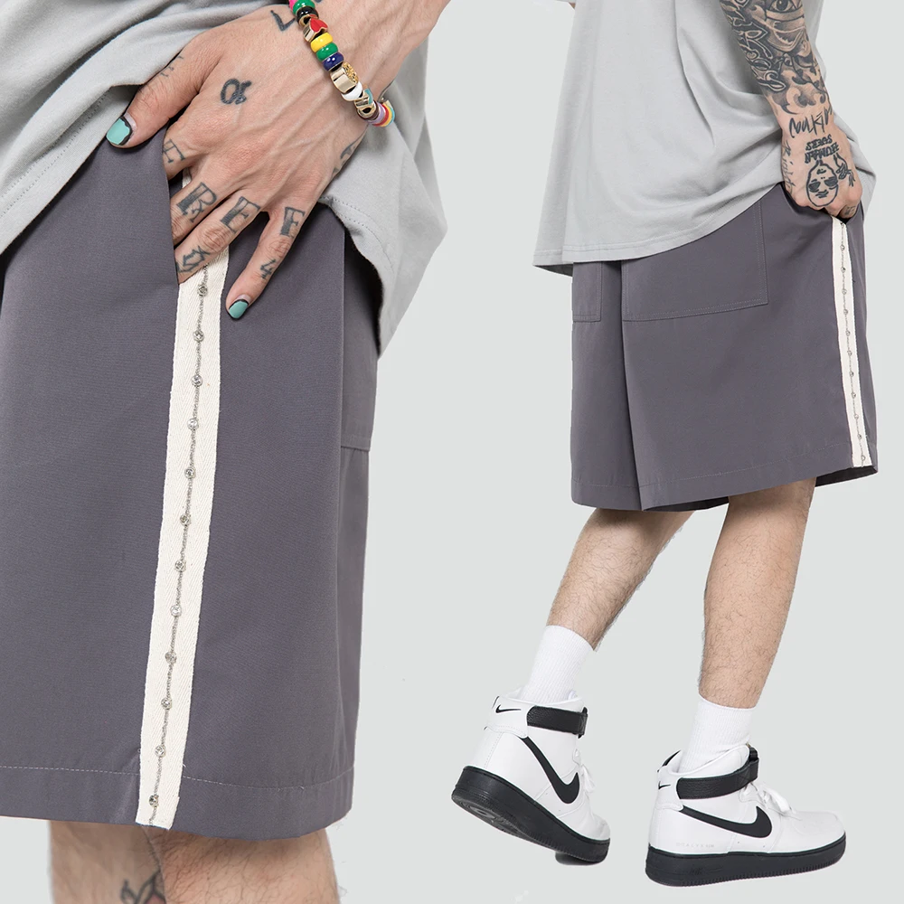 Side beading sweat shorts mens shorts summer korean fashion streetwear pants men casual shorts streetwear pants
Side beading sweat shorts mens shorts summer korean fashion streetwear pants men casual shorts streetwear pants