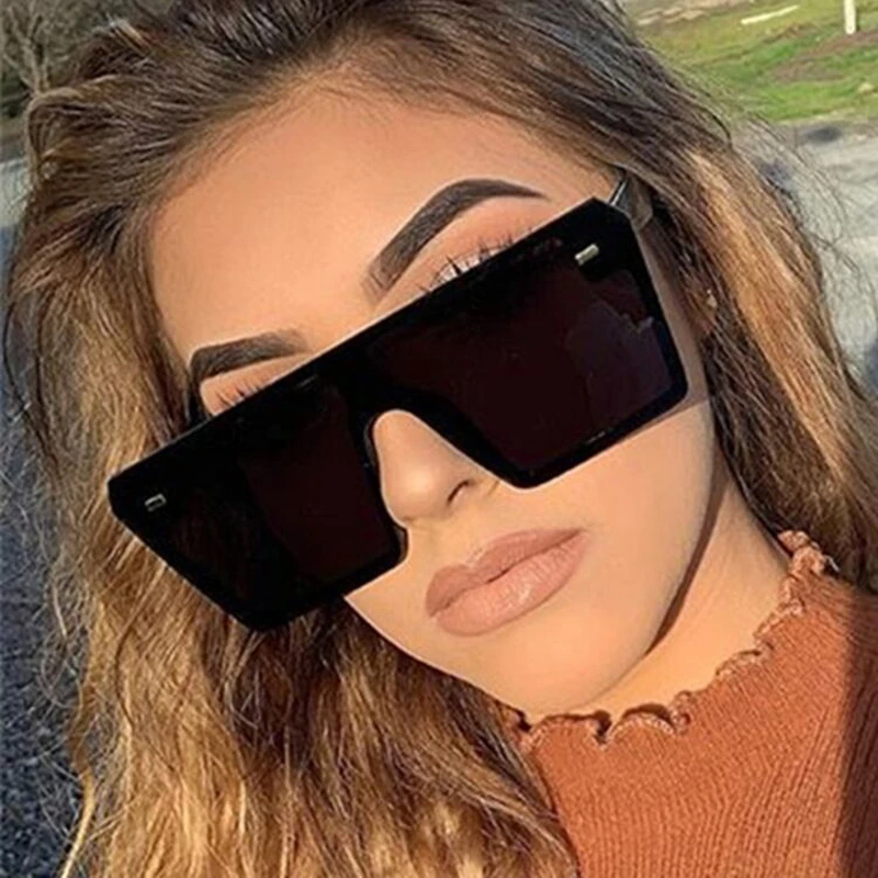 Oversized Gradient Sunglasses Woman Square Sun Glasses Male Female Luxury Colorful Eyeglasses Vintage Rivet Oculos De Sol
Oversized Gradient Sunglasses Woman Square Sun Glasses Male Female Luxury Colorful Eyeglasses Vintage Rivet Oculos De Sol