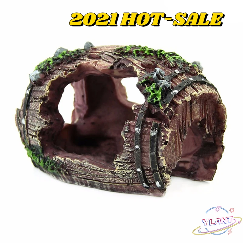 Resin Aquarium Ornaments Decorations Artificial Barrel Cave Landscaping Accessories For Fish Tank Aquarium Decoration Background 
Resin Aquarium Ornaments Decorations Artificial Barrel Cave Landscaping Accessories For Fish Tank Aquarium Decoration Background
