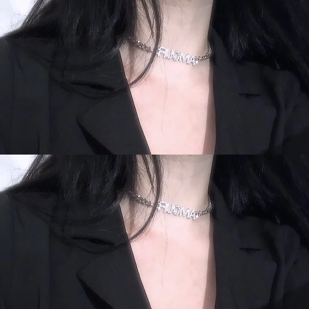 Korean Personal Leisure Street Style Sexy Blingbling Letters Necklace Clavicle Chain Female
Korean Personal Leisure Street Style Sexy Blingbling Letters Necklace Clavicle Chain Female