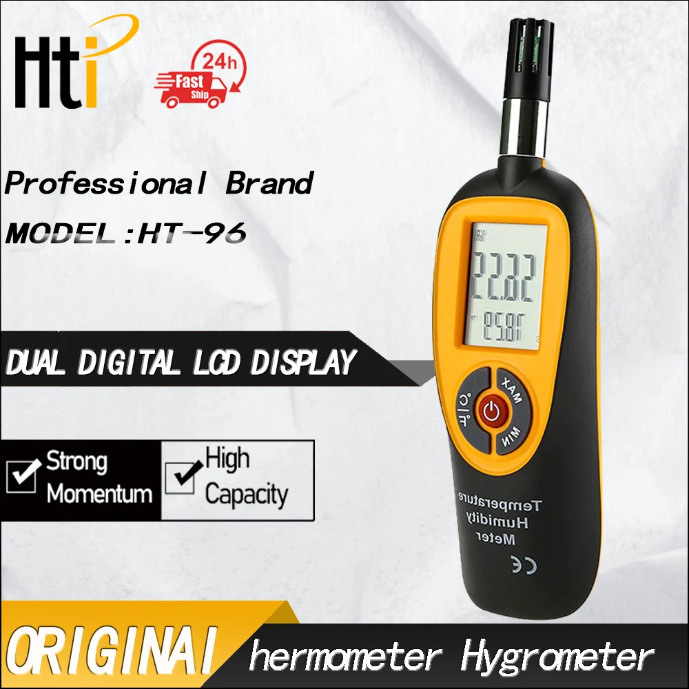 Air Thermometer Digital Hygrometer Detector Portable with Dew Point and Wet Bulb Outdoor Indoor Temperature and Humidity Gauge
Air Thermometer Digital Hygrometer Detector Portable with Dew Point and Wet Bulb Outdoor Indoor Temperature and Humidity Gauge