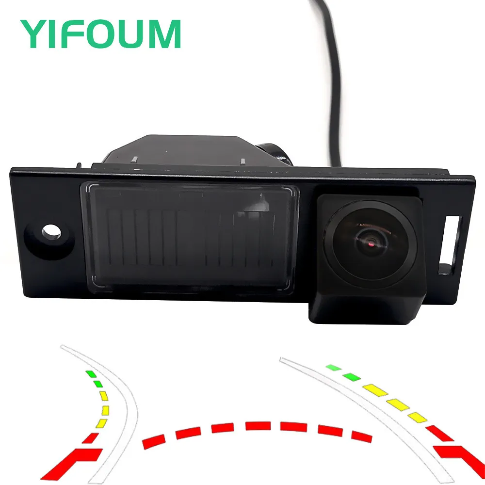 

AHD Fisheye Starlight Dynamic Trajectory Car Rear View Wireless Camera For Hyundai Tucson IX35 SUV 3rd Generation 2016 2017 2018