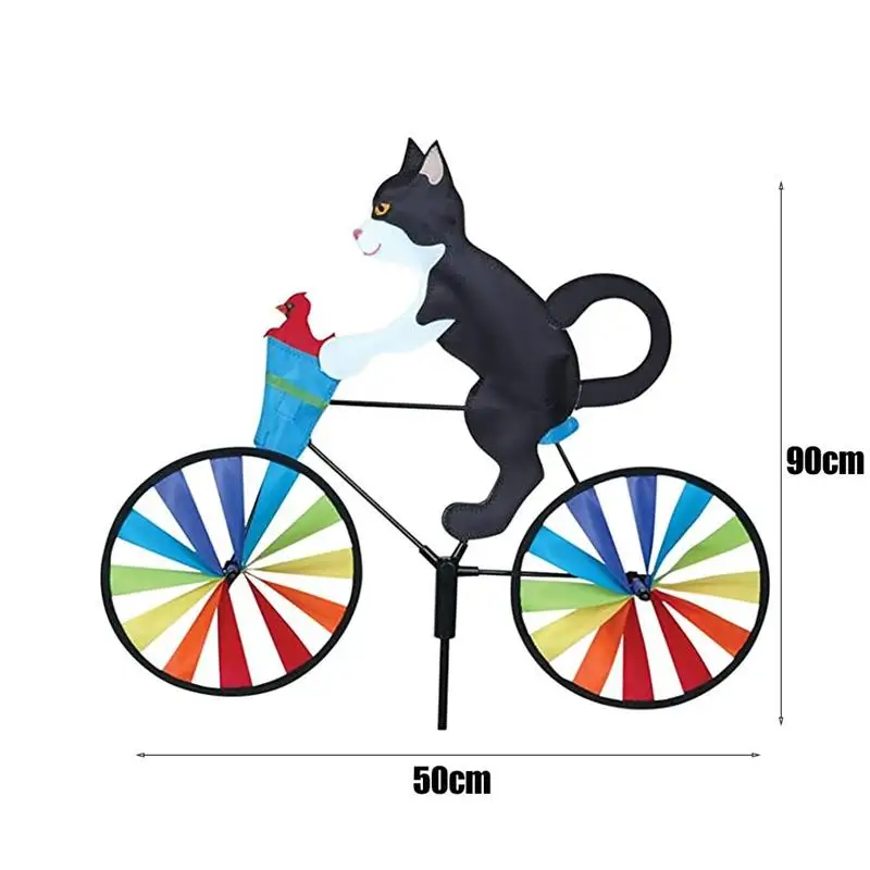 Wind Spinners Kites 3D Bike Windmill Garden Stake Pinwheel Decorative Animal Windmill for Outdoor Lawn Yard Decoration
Wind Spinners Kites 3D Bike Windmill Garden Stake Pinwheel Decorative Animal Windmill for Outdoor Lawn Yard Decoration