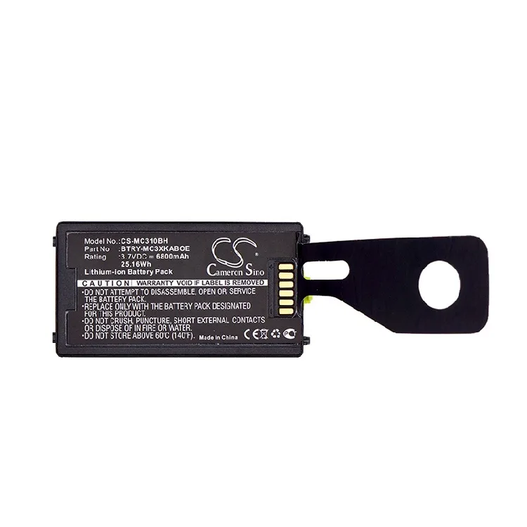 Cameron Sino 6800mAh Battery for Symbol MC3100, MC3190, MC3190G, MC3190-G13H02E0, MC3190-GL4H04E0A, MC3190-KK0PBBG00WR
Cameron Sino 6800mAh Battery for Symbol MC3100, MC3190, MC3190G, MC3190-G13H02E0, MC3190-GL4H04E0A, MC3190-KK0PBBG00WR