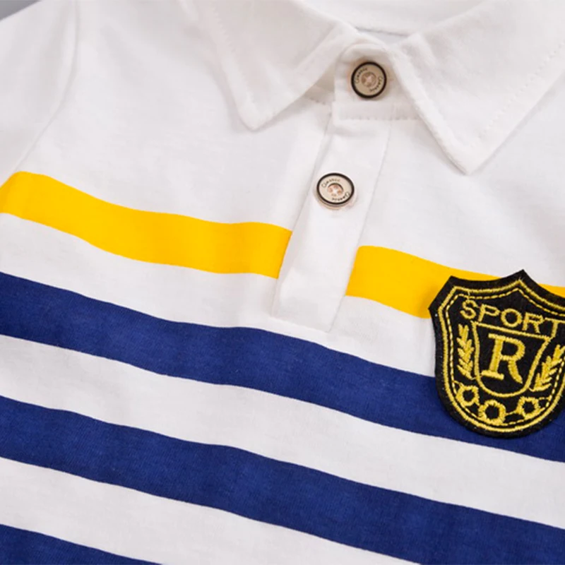 Baby Boys Clothes Set Summer Kids Sport Clothing Casual Short Sleeve Striped Print T-shirt Tops+Denim Shorts Costume Set
Baby Boys Clothes Set Summer Kids Sport Clothing Casual Short Sleeve Striped Print T-shirt Tops+Denim Shorts Costume Set