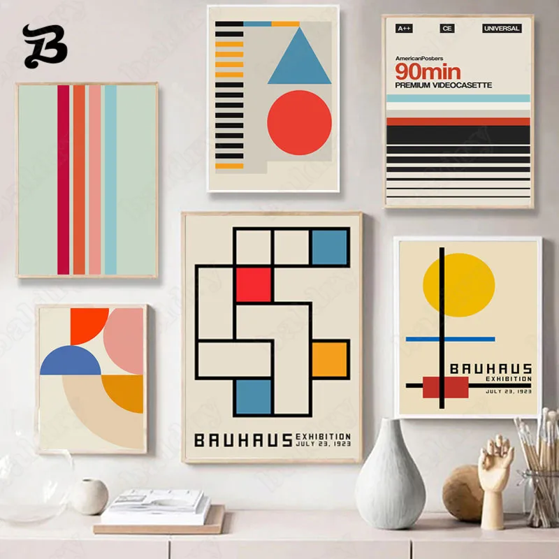 Canvas Painting for Living Room Nordic Retro Geometric Pattern Abstract Line Wall Art Decoration Poster Print Cuadros Home Decor
Canvas Painting for Living Room Nordic Retro Geometric Pattern Abstract Line Wall Art Decoration Poster Print Cuadros Home Decor