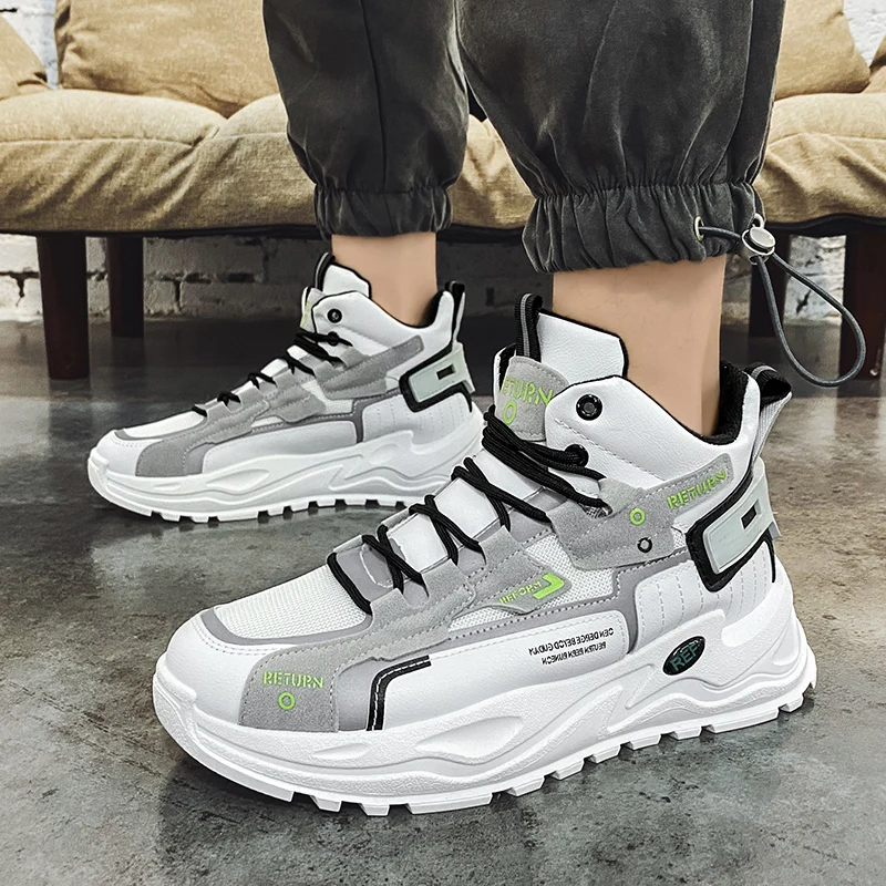 Winter Fashion Men's Casual Shoes Thick Bottom Trend Walking Shoes Comfortable Breathable Men Sneakers Low Brand Men Shoes
Winter Fashion Men's Casual Shoes Thick Bottom Trend Walking Shoes Comfortable Breathable Men Sneakers Low Brand Men Shoes