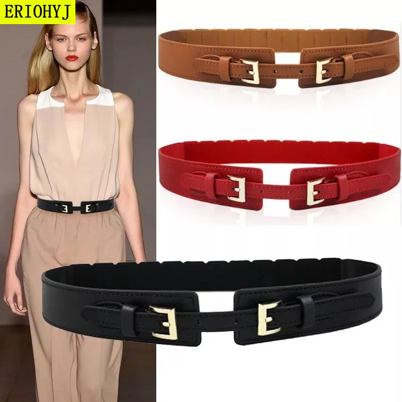 ERIOHYJ Women Belts PU Leather Corset Belt Female Metal Buckle Belts for Ladies Leisure Dress Jeans Wild Waistband
ERIOHYJ Women Belts PU Leather Corset Belt Female Metal Buckle Belts for Ladies Leisure Dress Jeans Wild Waistband