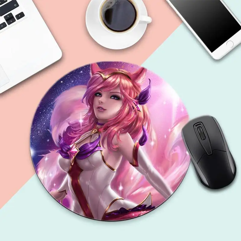 Star Guardian Ahri Splash Art Large Mouse pad PC Computer mat Round Non-slip Cushion
Star Guardian Ahri Splash Art Large Mouse pad PC Computer mat Round Non-slip Cushion
