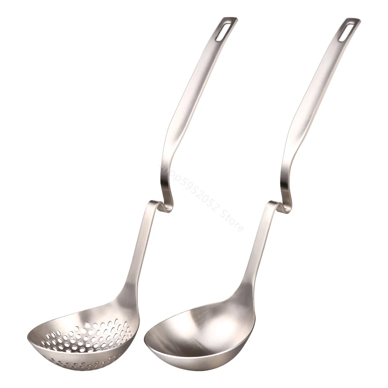 304 stainless steel hanging Colander Soup Spoon Shell Filter Dessert Long Handle Strainer Skimmer Porridge Spoons Cooking Tools
304 stainless steel hanging Colander Soup Spoon Shell Filter Dessert Long Handle Strainer Skimmer Porridge Spoons Cooking Tools