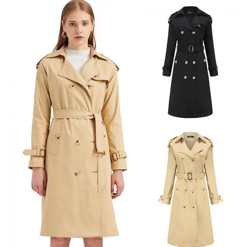 Женское осеннее однотонное повседневное хлопковое пальто 2021, модное двубортное пальто с лацканами и поясом, длинное тонкое пальто
Женское осеннее однотонное повседневное хлопковое пальто 2021, модное двубортное пальто с лацканами и поясом, длинное тонкое пальто