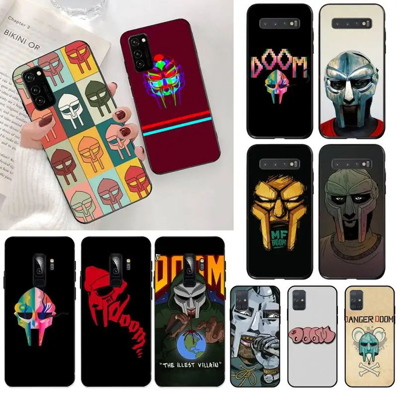 Mf doom ed мягкий силиконовый черный чехол для телефона Samsung S20 plus Ultra S6 S7 edge S8 S9 S10 5G lite
