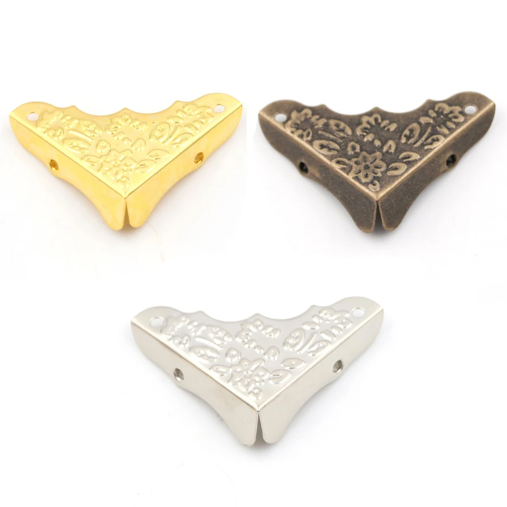 4pcs/set Antique Jewelry Corner Wooden Box Frame Feet Leg Decorative Protector Protectors For Furniture Accessories 
4pcs/set Antique Jewelry Corner Wooden Box Frame Feet Leg Decorative Protector Protectors For Furniture Accessories