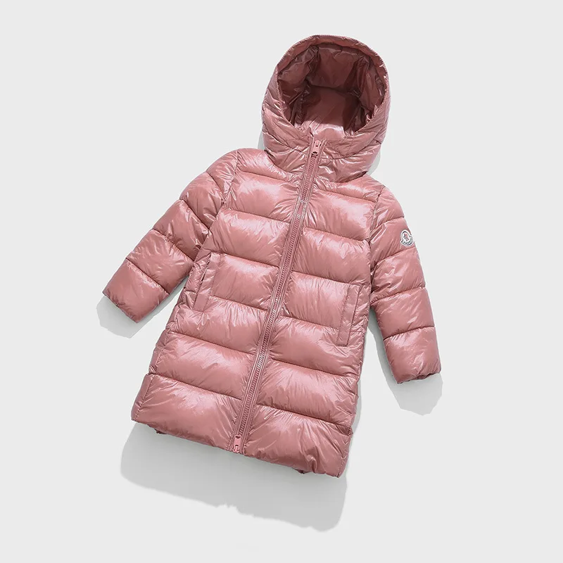 Long Kids Cotton Down Coats 2020 New Hooded Fashion Toddler Girls Parkas Children Tops Thick Warm Winter Teens Boys Outerwear
Long Kids Cotton Down Coats 2020 New Hooded Fashion Toddler Girls Parkas Children Tops Thick Warm Winter Teens Boys Outerwear