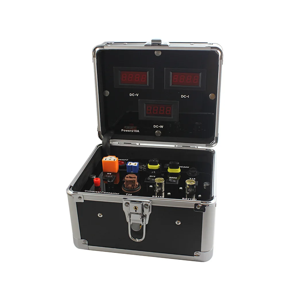 H11 H7 H4 T10 W5W T15 Festoon Ba15s Bay15d Lamp Car Led Light Display led test box Headlight test box Cabinet 12v 24v Assembly
H11 H7 H4 T10 W5W T15 Festoon Ba15s Bay15d Lamp Car Led Light Display led test box Headlight test box Cabinet 12v 24v Assembly