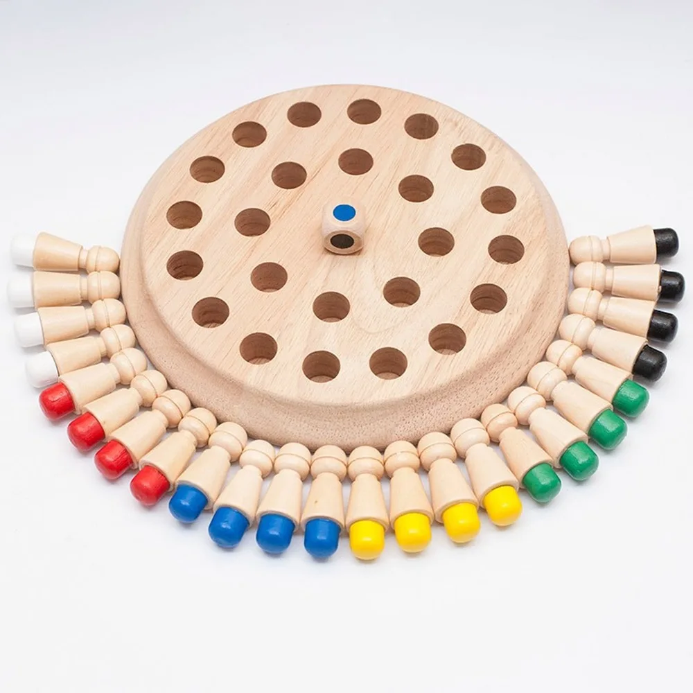Kids Wooden Memory Match Stick Chess Game Fun Block Board Game Educational Color Cognitive Ability Toy For Children
Kids Wooden Memory Match Stick Chess Game Fun Block Board Game Educational Color Cognitive Ability Toy For Children