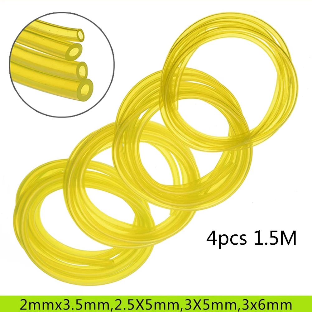 4PCS 4 Sizes Fuel Line Hose Gas Pipe Tubing For Trimmer Chainsaw Blower Tools Corrosion Resistant Resists Swelling
4PCS 4 Sizes Fuel Line Hose Gas Pipe Tubing For Trimmer Chainsaw Blower Tools Corrosion Resistant Resists Swelling