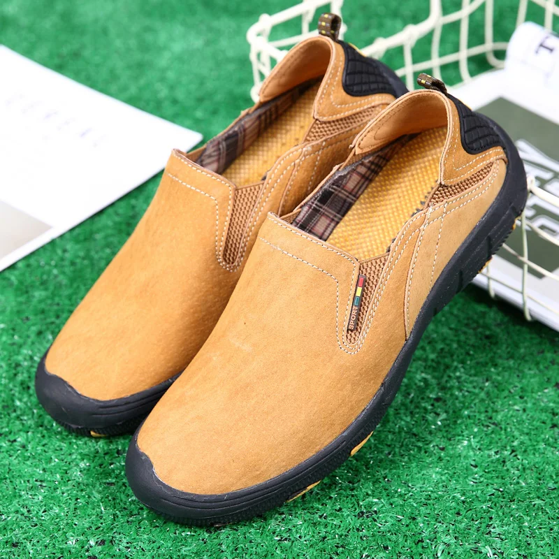 High Quality Men Shoes Leisure Walk Outdoor Shoes Mens Loafers Male Comfortable Slip on Flats Casual Hiking Shoes Big Size 38-48
High Quality Men Shoes Leisure Walk Outdoor Shoes Mens Loafers Male Comfortable Slip on Flats Casual Hiking Shoes Big Size 38-48