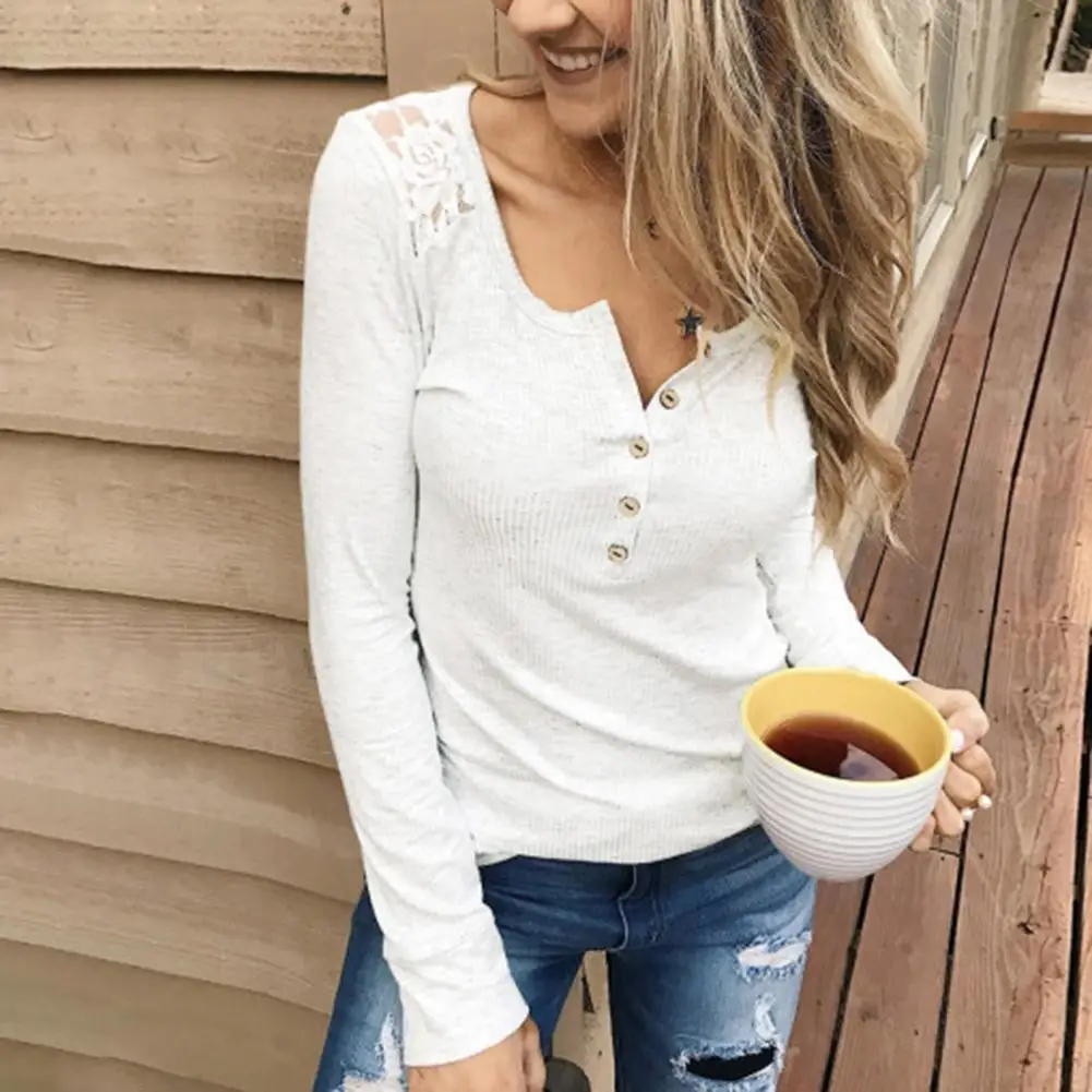 Уличная одежда, популярная Однотонная рубашка на пуговицах с V-образным вырезом, Осень-зима, Осень-зима, товар для офиса
Уличная одежда, популярная Однотонная рубашка на пуговицах с V-образным вырезом, Осень-зима, Осень-зима, товар для офиса