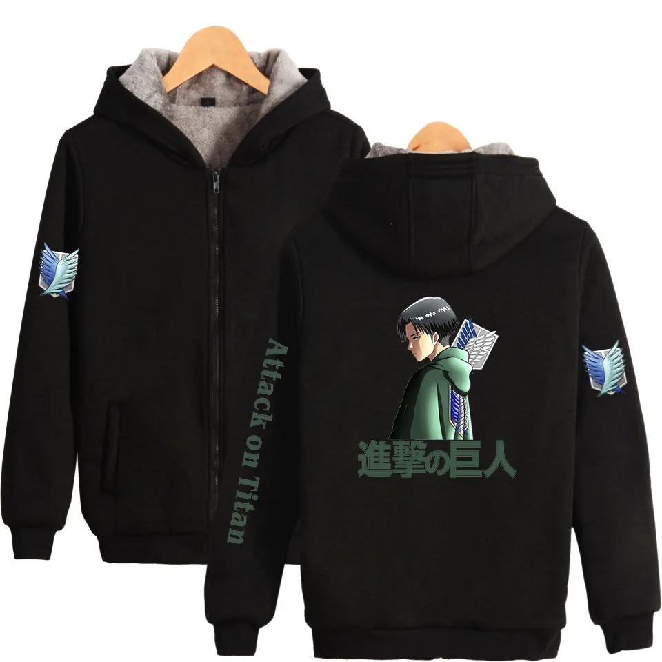 Anime Attack On Titan hooded men Warm Sweatshirts Thicken Coat Fleece Halloween Party Eren Costume Legion women Winter Hoodies
Anime Attack On Titan hooded men Warm Sweatshirts Thicken Coat Fleece Halloween Party Eren Costume Legion women Winter Hoodies
