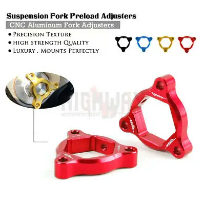 Motorcycle 22mm CNC Aluminum Suspension Fork Preload Adjusters For APRILIA RS250 1994-1997 RSV4-R 2010-2014
Motorcycle 22mm CNC Aluminum Suspension Fork Preload Adjusters For APRILIA RS250 1994-1997 RSV4-R 2010-2014