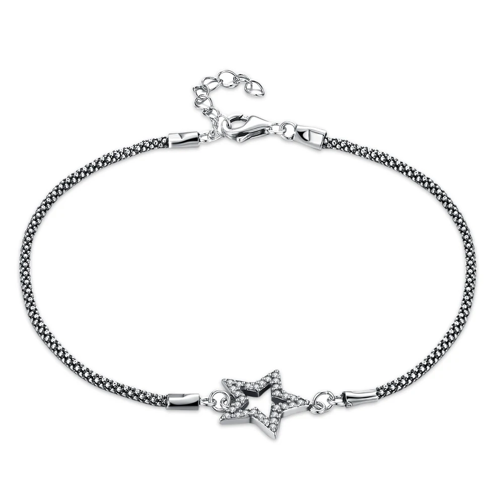ZEMIOR 925 Sterling Silver Bracelet For Women Shining Star Vintage Charm Bracelets Fine Jewelry Anniversary To Girlfriend
ZEMIOR 925 Sterling Silver Bracelet For Women Shining Star Vintage Charm Bracelets Fine Jewelry Anniversary To Girlfriend