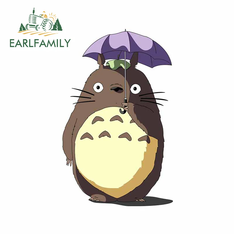 EARLFAMILY 13 см x 8 1 для Тоторо наклейки автомобиля акрилатовые Водонепроницаемый