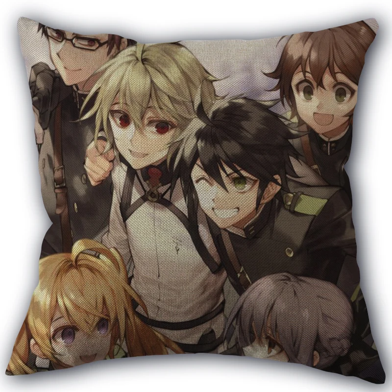 Custom Seraph Of The End Pillowcase Linen Cotton Fabric Pillowcases Wedding Pillow Cover Home Decorative size 45x45cm one side
Custom Seraph Of The End Pillowcase Linen Cotton Fabric Pillowcases Wedding Pillow Cover Home Decorative size 45x45cm one side