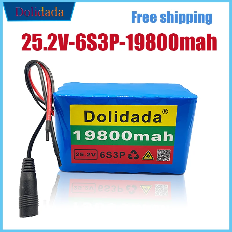 100% новый 25,2 V 19800Ah 6S3P 18650 литиевый аккумулятор 25,2 v электрический велосипед мопед/Электрический/литий-ионный аккумулятор
100% новый 25,2 V 19800Ah 6S3P 18650 литиевый аккумулятор 25,2 v электрический велосипед мопед/Электрический/литий-ионный аккумулятор