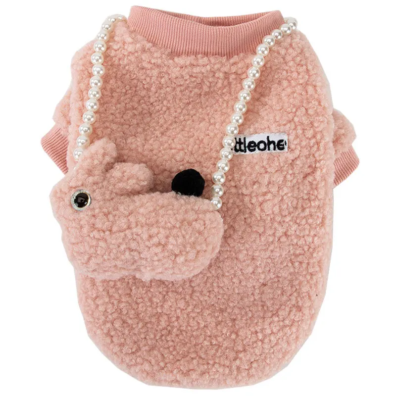 Rabbit Satchel Cat Dog Clothes Warm Autumn Winter Pet Clothes Plush Two Legged Cat Cotton Sweater Coat Clothes
Rabbit Satchel Cat Dog Clothes Warm Autumn Winter Pet Clothes Plush Two Legged Cat Cotton Sweater Coat Clothes