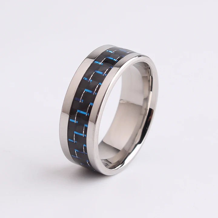 wedding rings 8mm blue Carbon fiber 316L Stainless Steel finger rings for men wholesale
wedding rings 8mm blue Carbon fiber 316L Stainless Steel finger rings for men wholesale