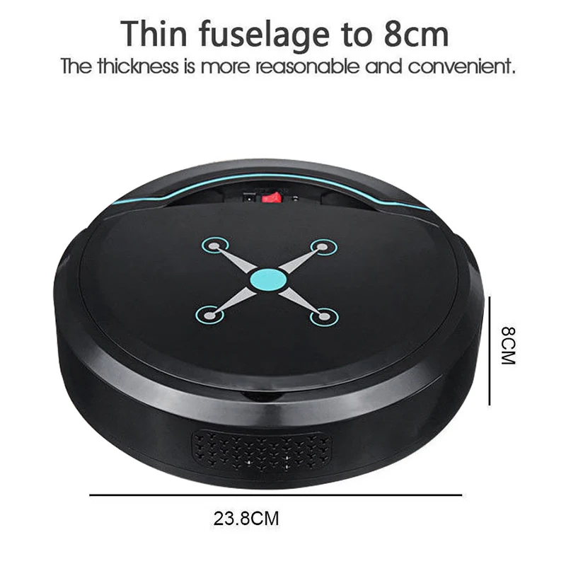 Self Navigated Rechargeable Smart Robot Vacuum Cleaner Auto Sweeper Edges Cleaning
Self Navigated Rechargeable Smart Robot Vacuum Cleaner Auto Sweeper Edges Cleaning