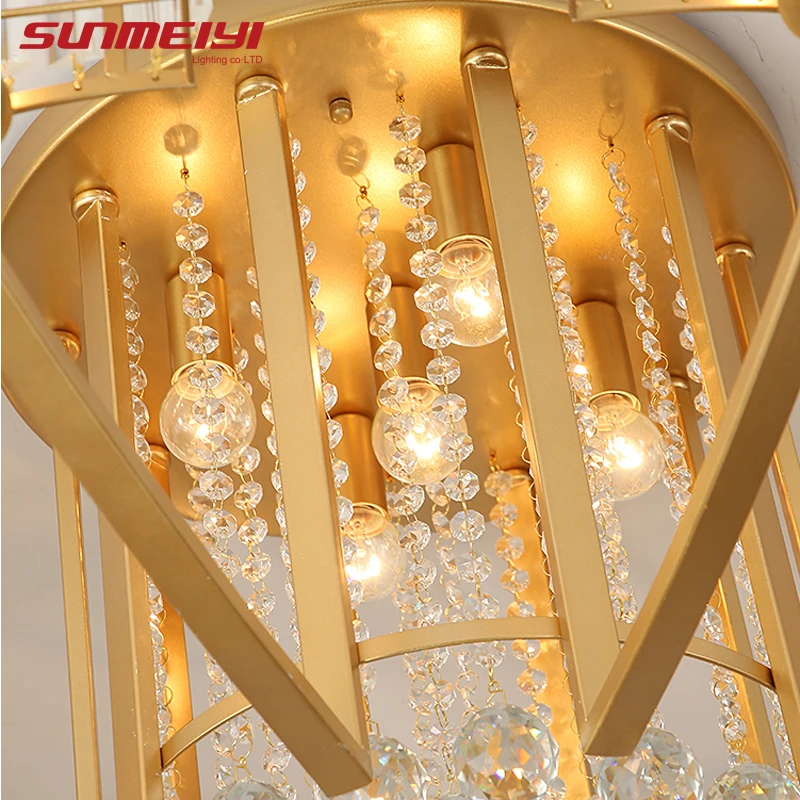 Nordic Crystal Ceiling Lights Gold LED Ceiling Fixture For Living room Kitchen Dining Table Modern Industrial Black Bedroom Lamp
Nordic Crystal Ceiling Lights Gold LED Ceiling Fixture For Living room Kitchen Dining Table Modern Industrial Black Bedroom Lamp