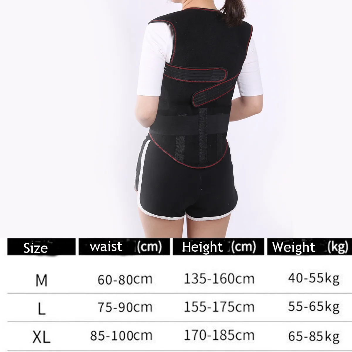 Tourmaline Self-heating Magnetic Therapy Belt Waist Support Shoulders Vest Waistcoat Warm Back Pain Treatment Correction
Tourmaline Self-heating Magnetic Therapy Belt Waist Support Shoulders Vest Waistcoat Warm Back Pain Treatment Correction