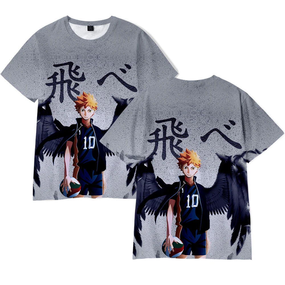 Сезон Haikyu! Футболка для взрослых и детей с коротким рукавом | Мужская одежда