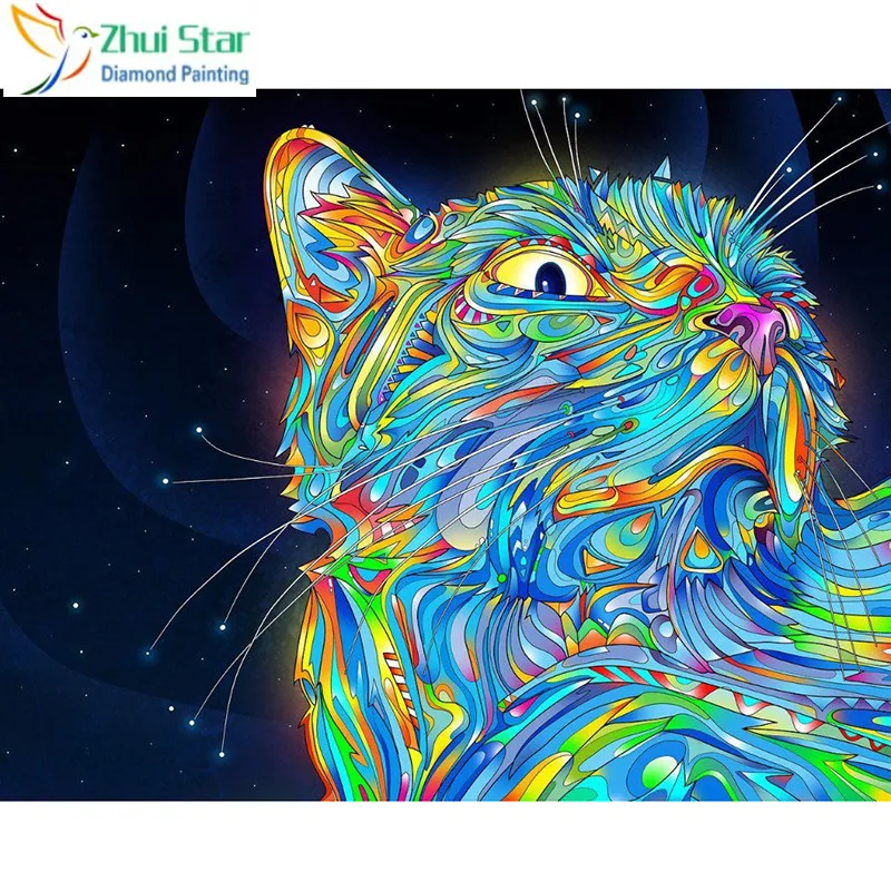 DIY 5D Diamond Embroidery Crystals Diamond Mosaic Painted Cat Square Rhinestones Diamond Painting Cross Stitch Kits gx
DIY 5D Diamond Embroidery Crystals Diamond Mosaic Painted Cat Square Rhinestones Diamond Painting Cross Stitch Kits gx