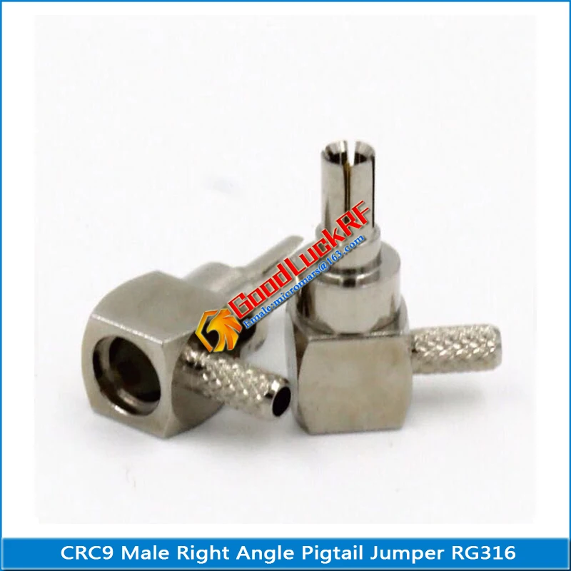 1 шт. CRC9 коаксиальный Соединительный кабель с прямым углом 90 градусов для RG316 RG174 RG179 LMR100 RF, никелированный латунный
1 шт. CRC9 коаксиальный Соединительный кабель с прямым углом 90 градусов для RG316 RG174 RG179 LMR100 RF, никелированный латунный