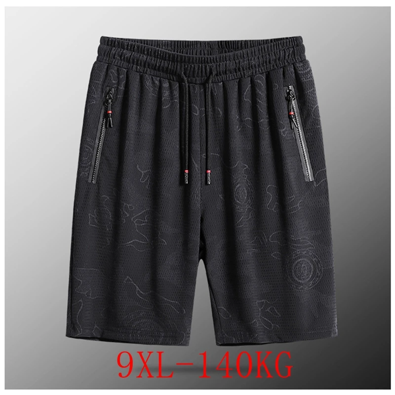 Summer new plus size shorts 4XL-9XL hips 142CM fashion men's loose elastic ice silk sports and leisure plus size shorts
Summer new plus size shorts 4XL-9XL hips 142CM fashion men's loose elastic ice silk sports and leisure plus size shorts