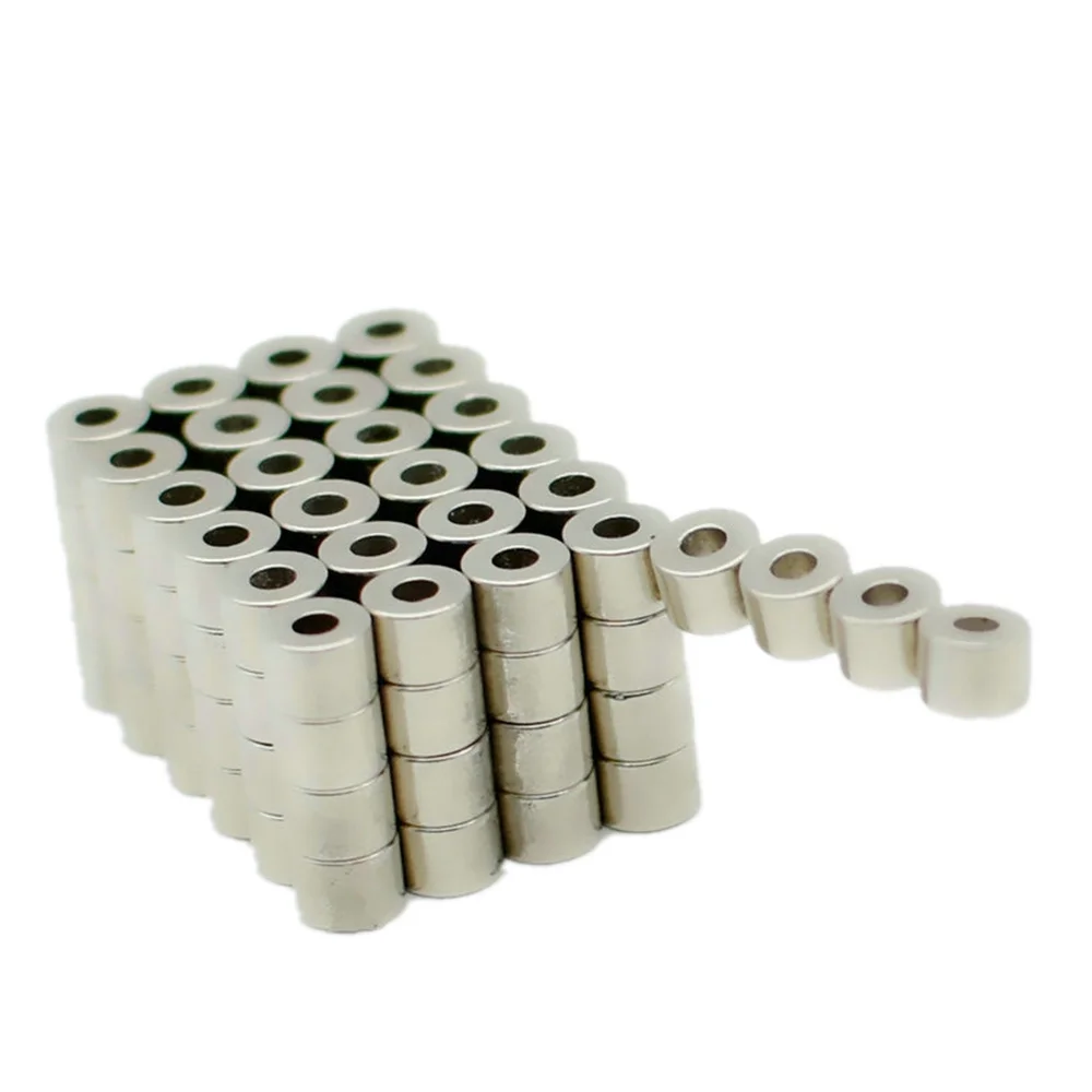 Diametrically Magnetized Ring Dia. 5.4x2.3x3.9 NdFeB Magnet Neodymium Permanent Rare Earth Magnets 100pcs 
Diametrically Magnetized Ring Dia. 5.4x2.3x3.9 NdFeB Magnet Neodymium Permanent Rare Earth Magnets 100pcs