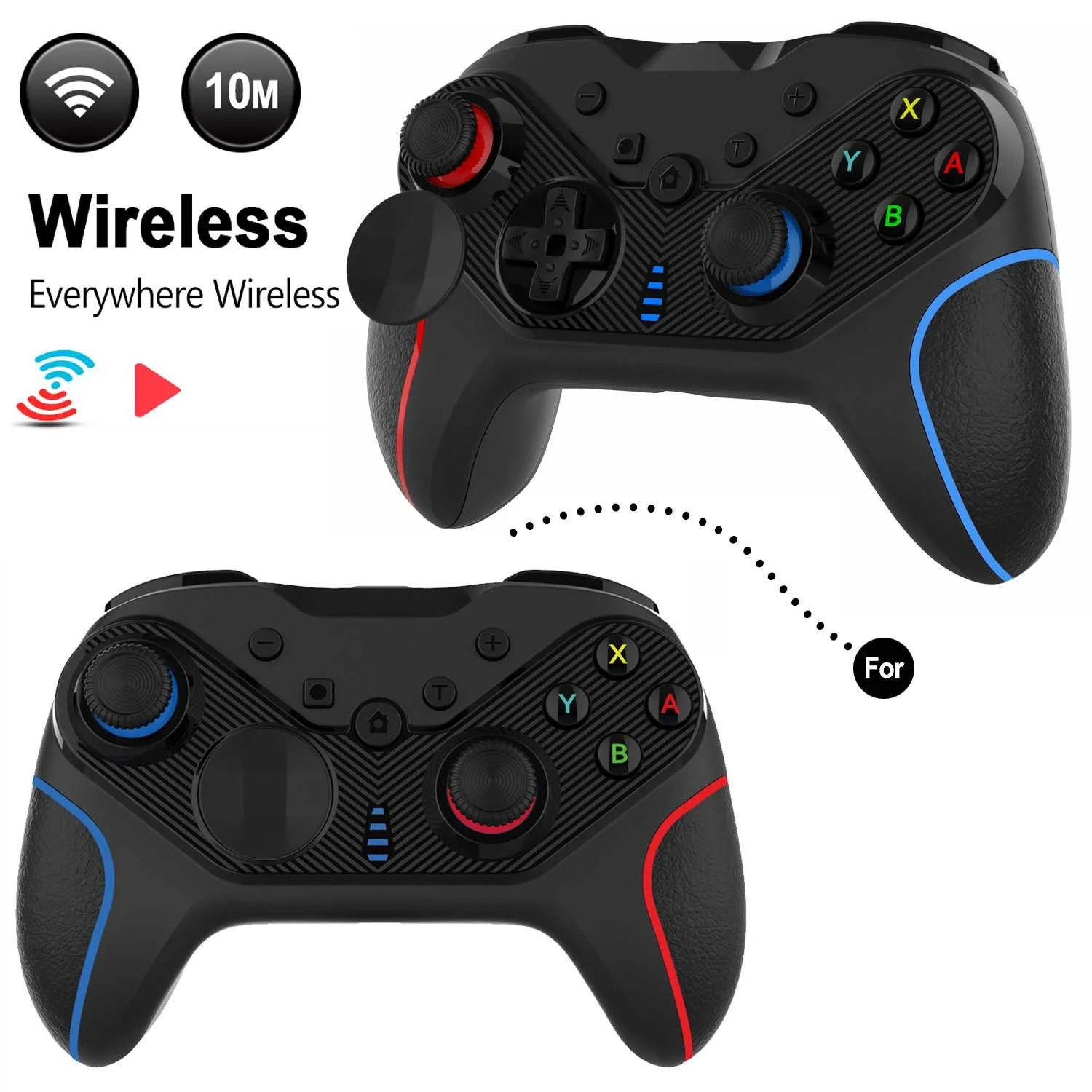 Gamepad for N-Switch pro Gamepad Wireless Gamepad Video Game USB Joystick for switch Pro for Android phone for IOS
Gamepad for N-Switch pro Gamepad Wireless Gamepad Video Game USB Joystick for switch Pro for Android phone for IOS