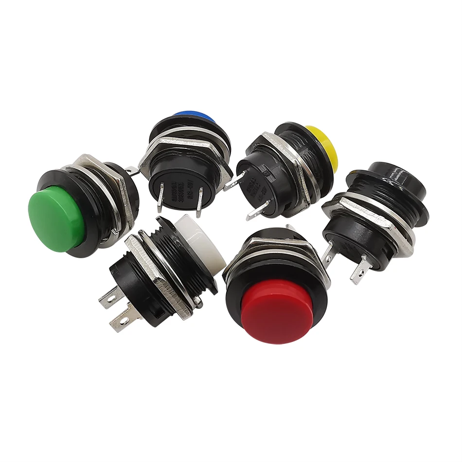 1 шт., быстродействующий Круглый кнопочный переключатель, 16 мм, выключается, самосброс, черный, желтый, красный, синий, белый, зеленый
1 шт., быстродействующий Круглый кнопочный переключатель, 16 мм, выключается, самосброс, черный, желтый, красный, синий, белый, зеленый
